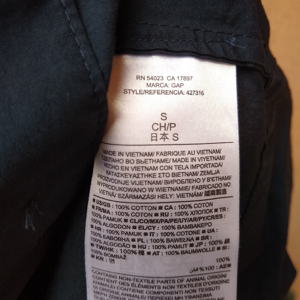 Gap Maternity | 100% cotton button down dress - Picture 7 of 7